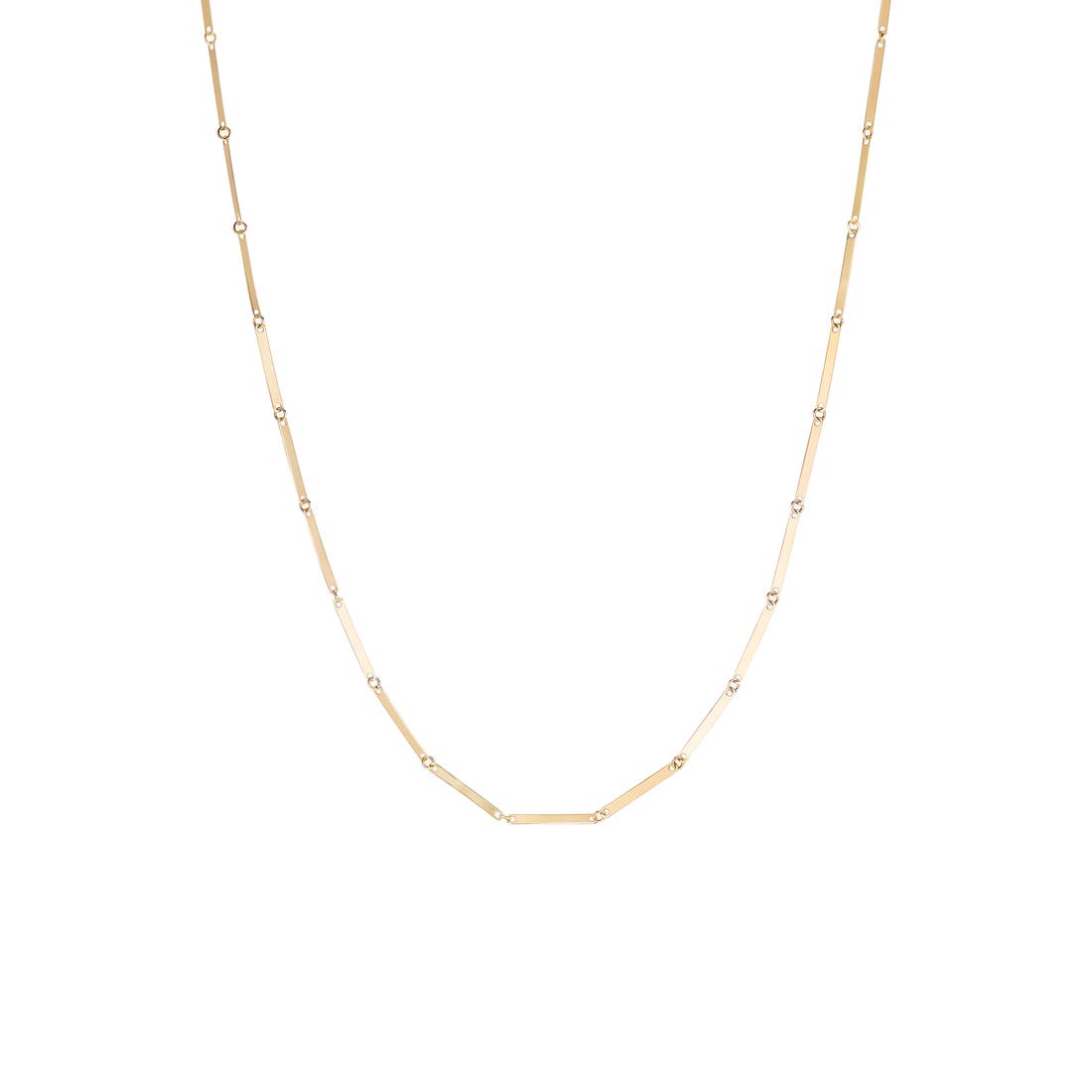 Lana Laser Rectangular Chain Necklace
