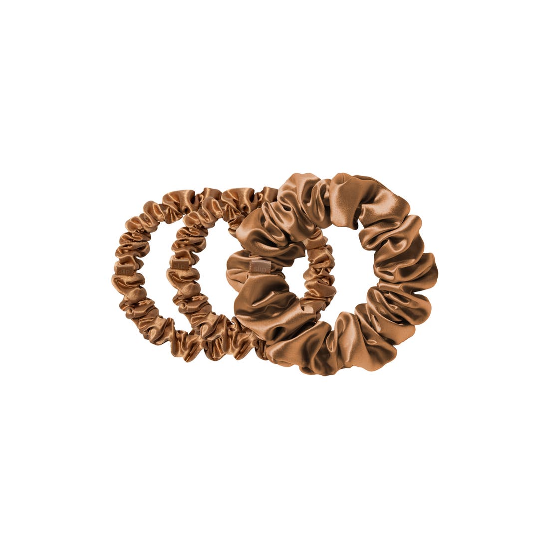 Slip 3-Pack Large & Small Silk Scrunchie Set