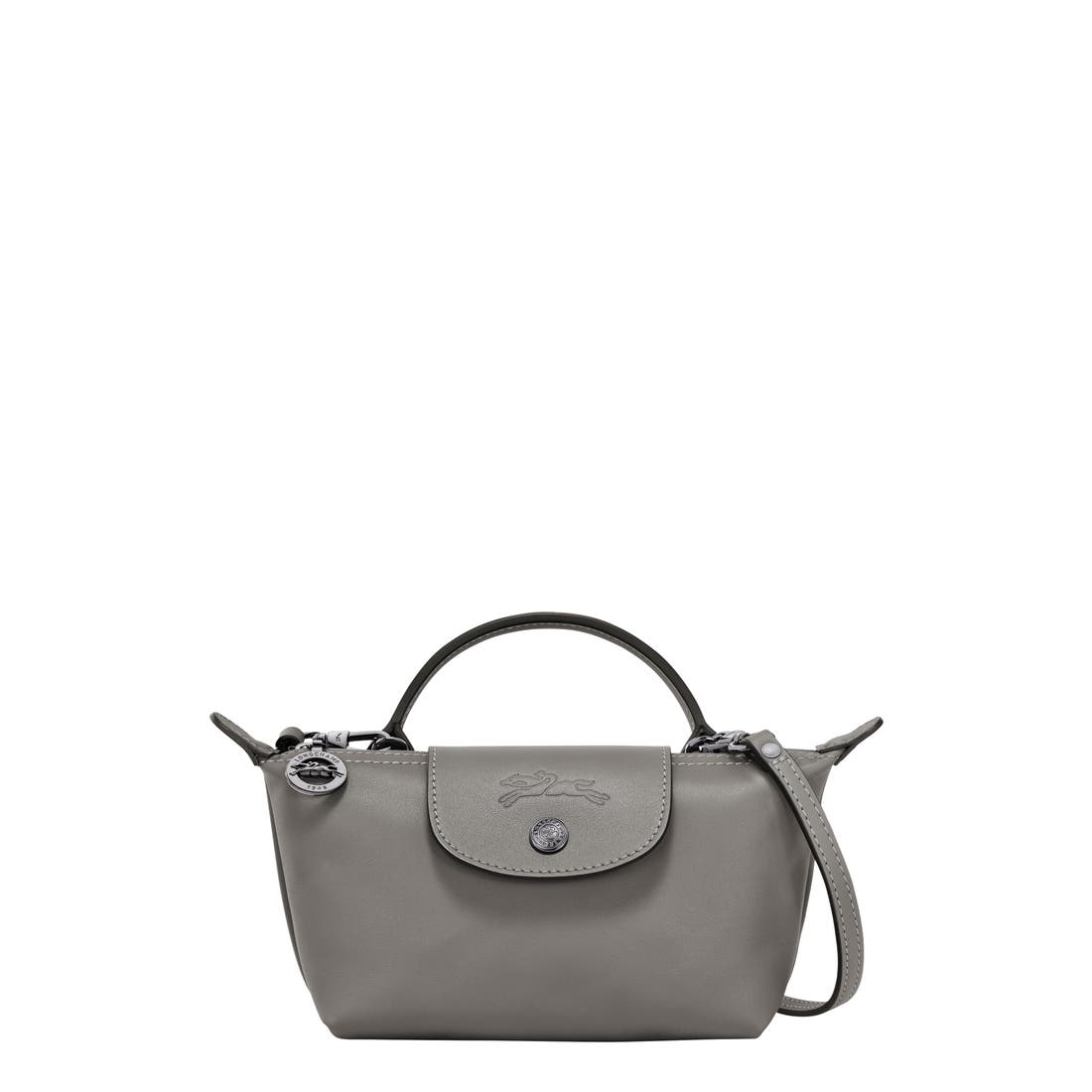 Longchamp Extra Small Le Pliage Xtra Leather Clutch