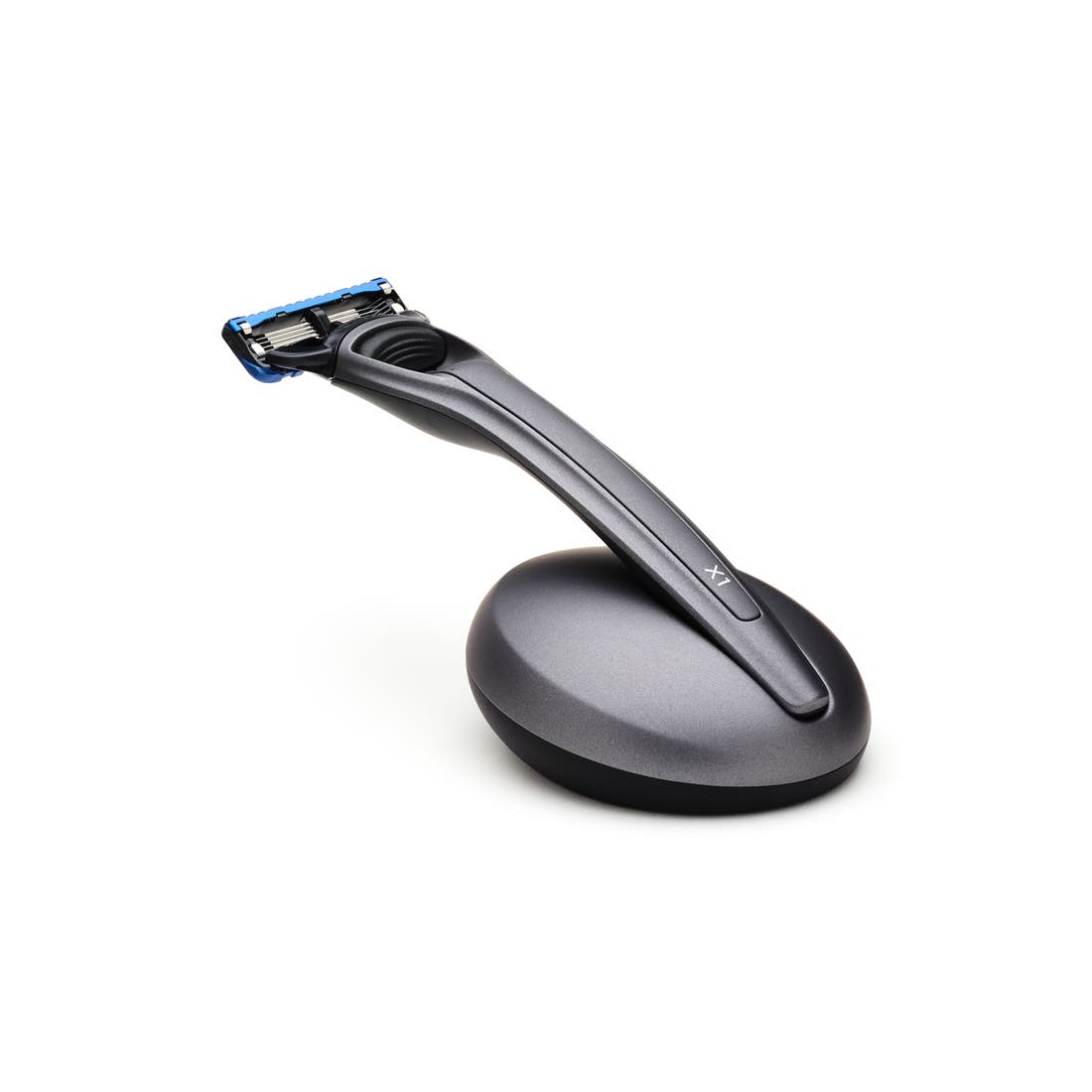 Bolin Webb X1 Matte Red Razor and Stand Set