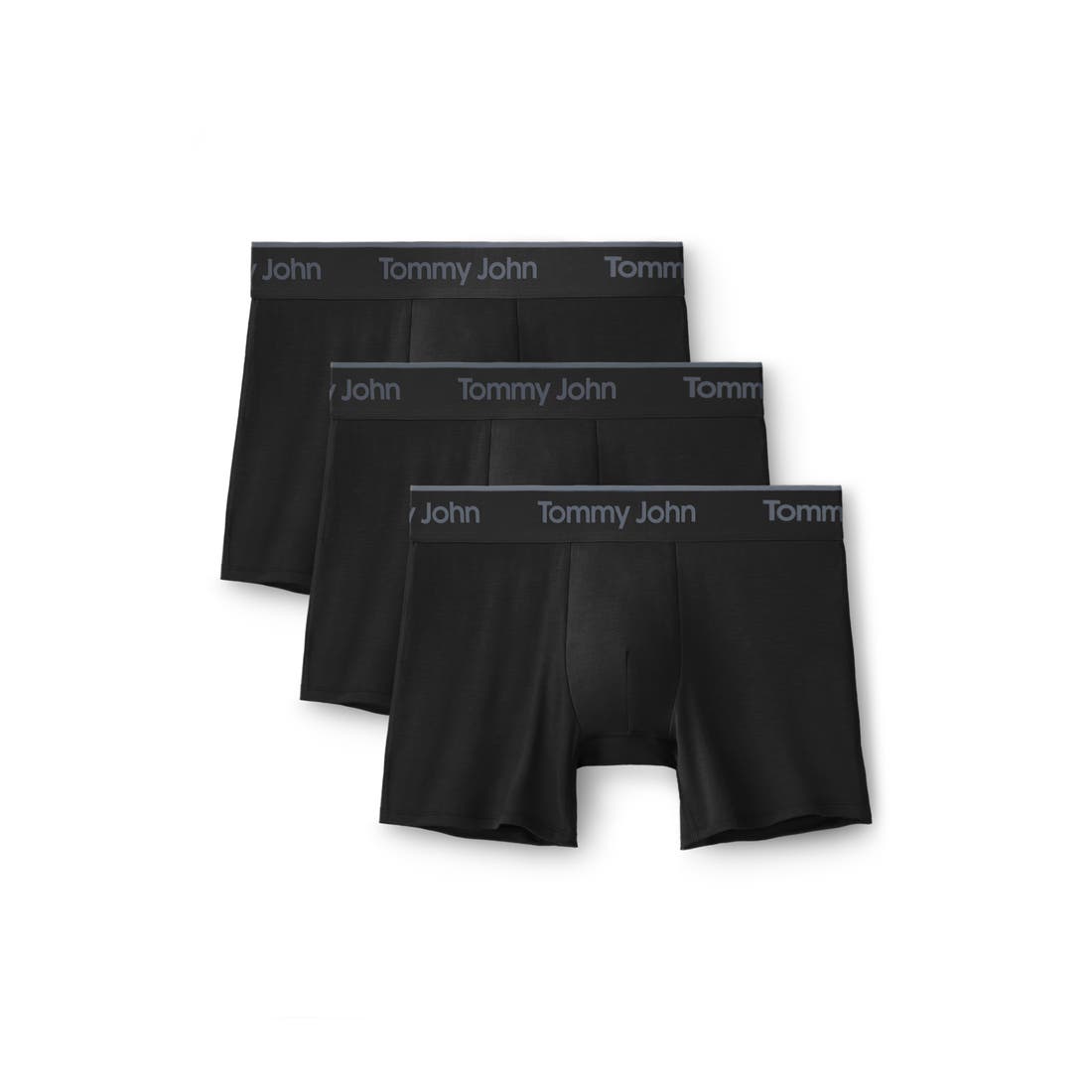 Tommy John Assorted 3-Pack Second Skin 4-Inch Stretch Modal Boxer Briefs