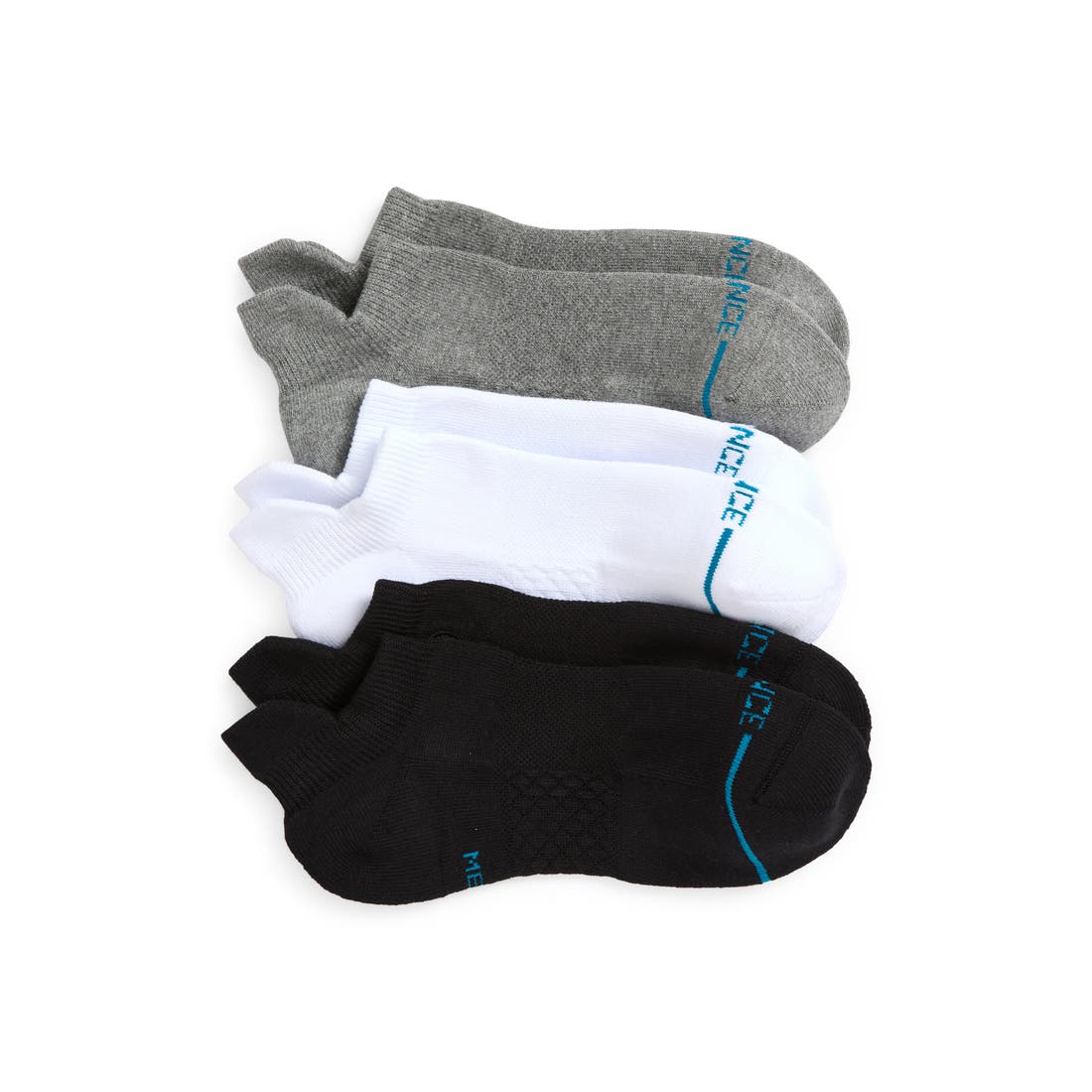 Stance Icon Assorted 3-Pack Low Tab No-Show Socks