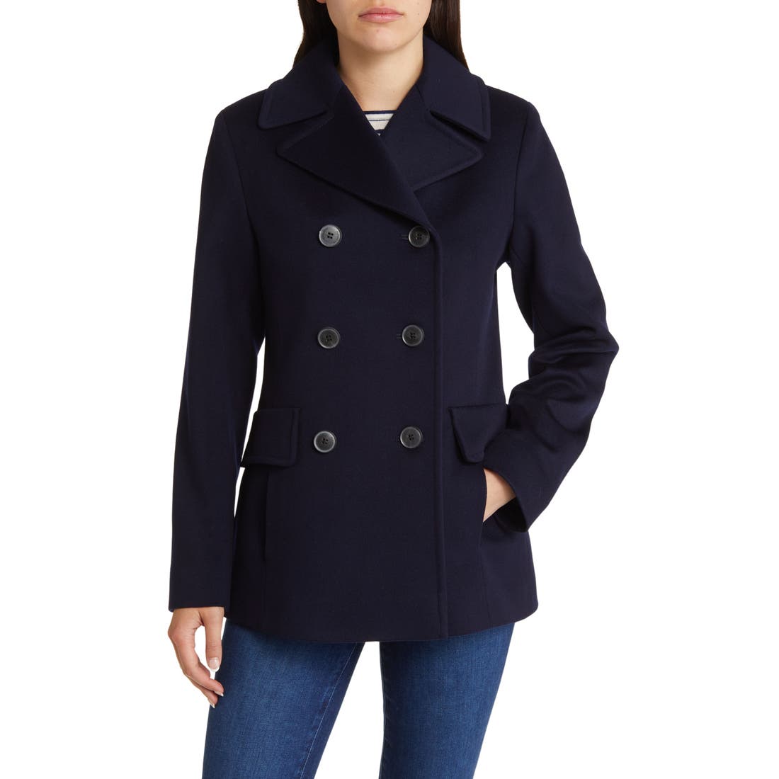 Fleurette Ali Wool Peacoat (Nordstrom Exclusive)