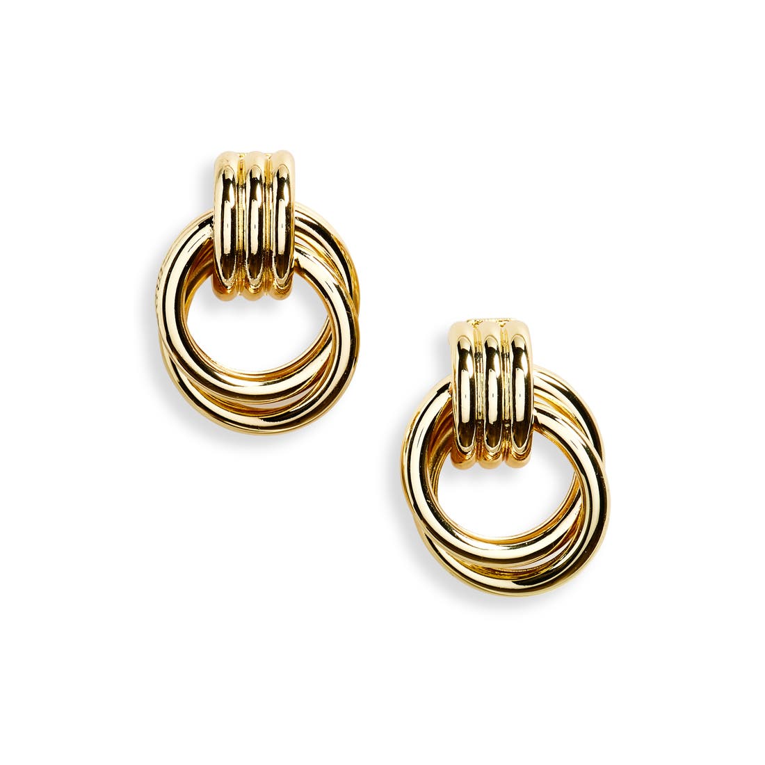 Baublebar Interlocking Hoop Earrings