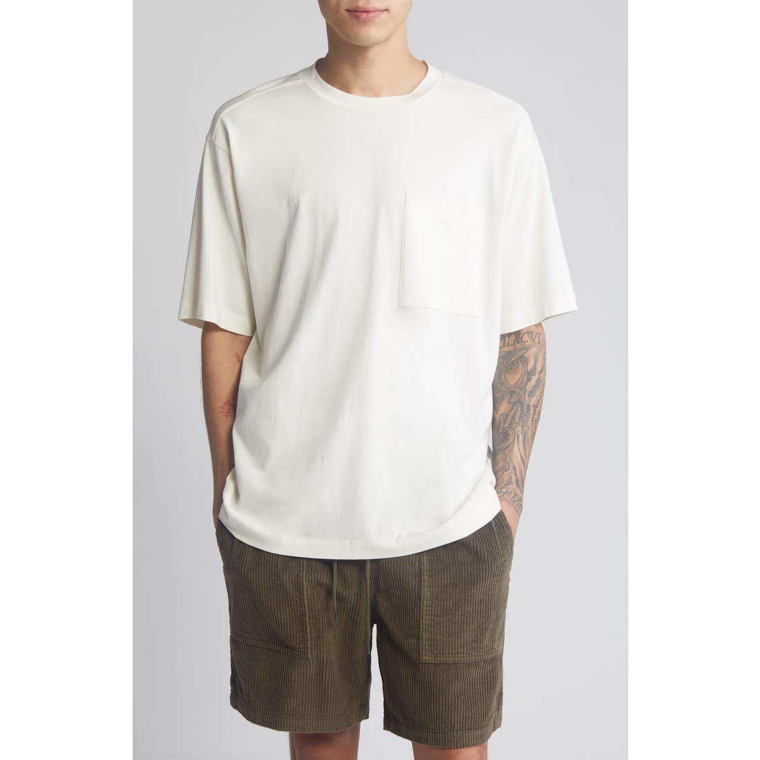 Bp. Washed Oversize Pocket T-Shirt