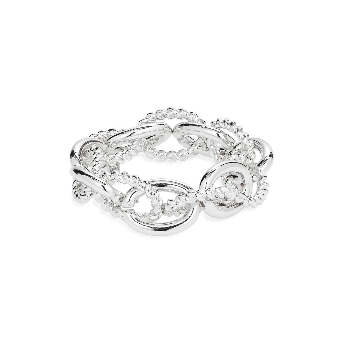 Nordstrom Mixed Link Stretch Bracelet