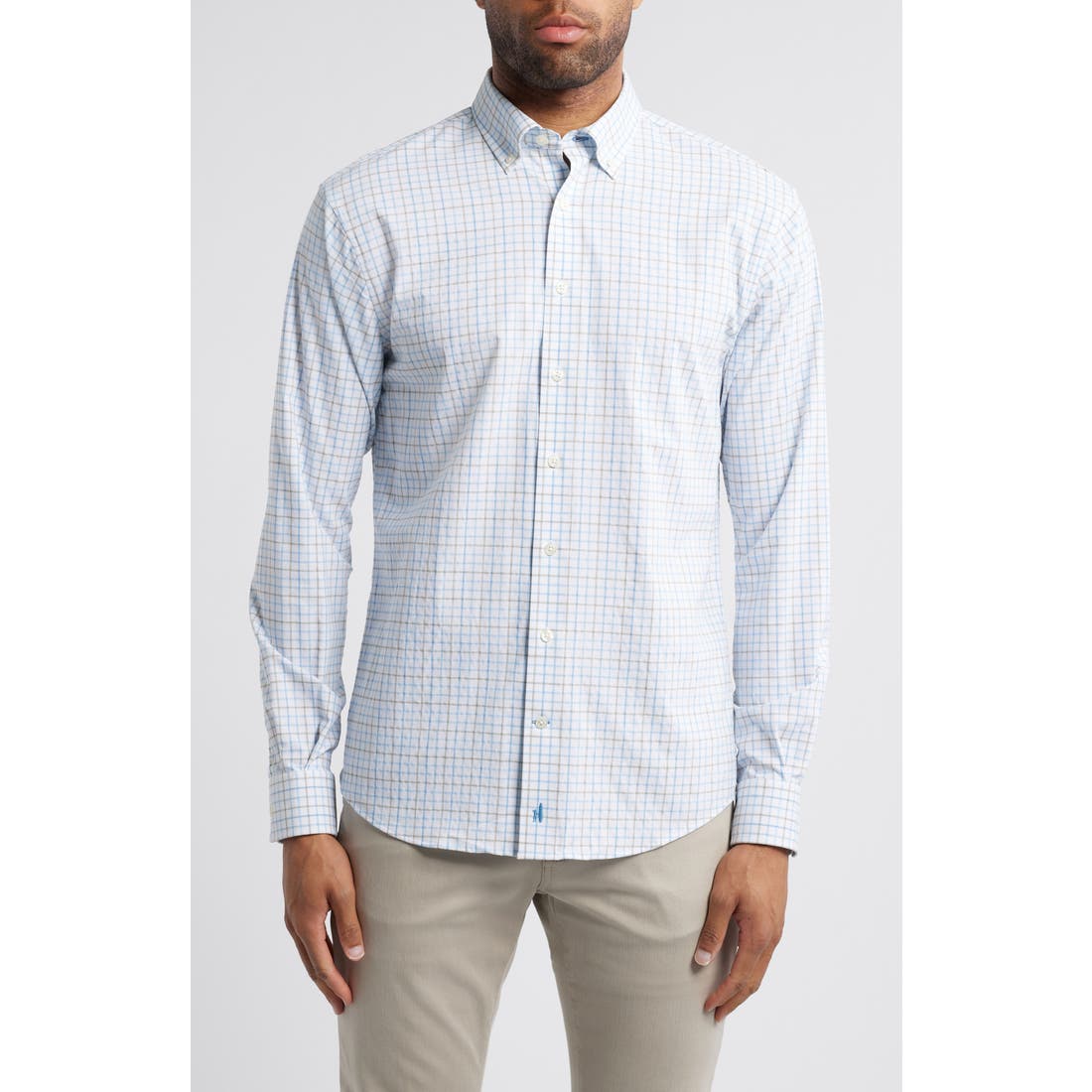 Johnnie-o Paddock Plaid Button-Down Shirt