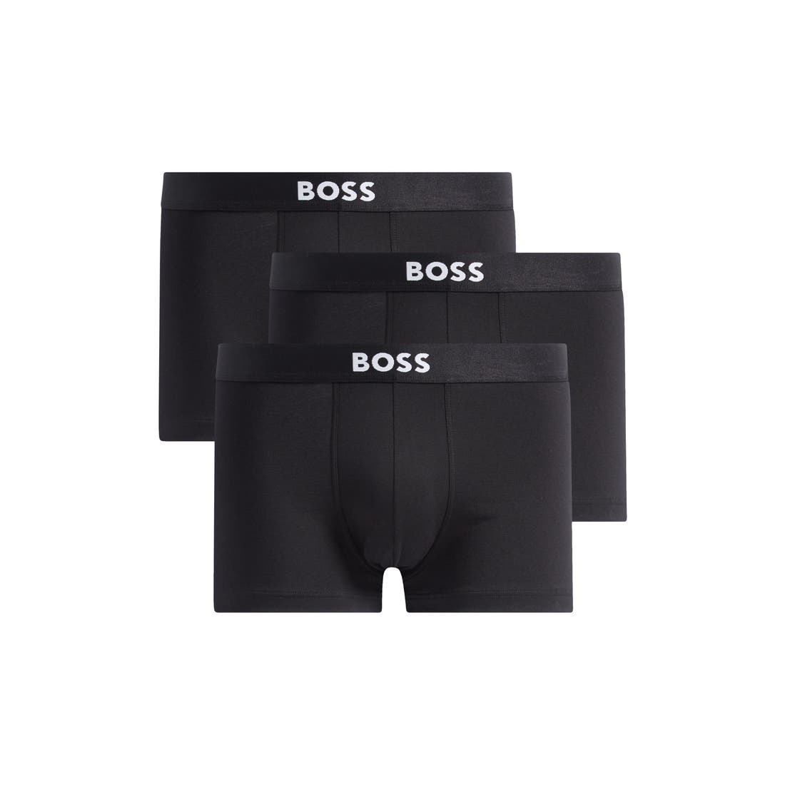 Boss 3-Pack ONE Stretch Cotton Trunks