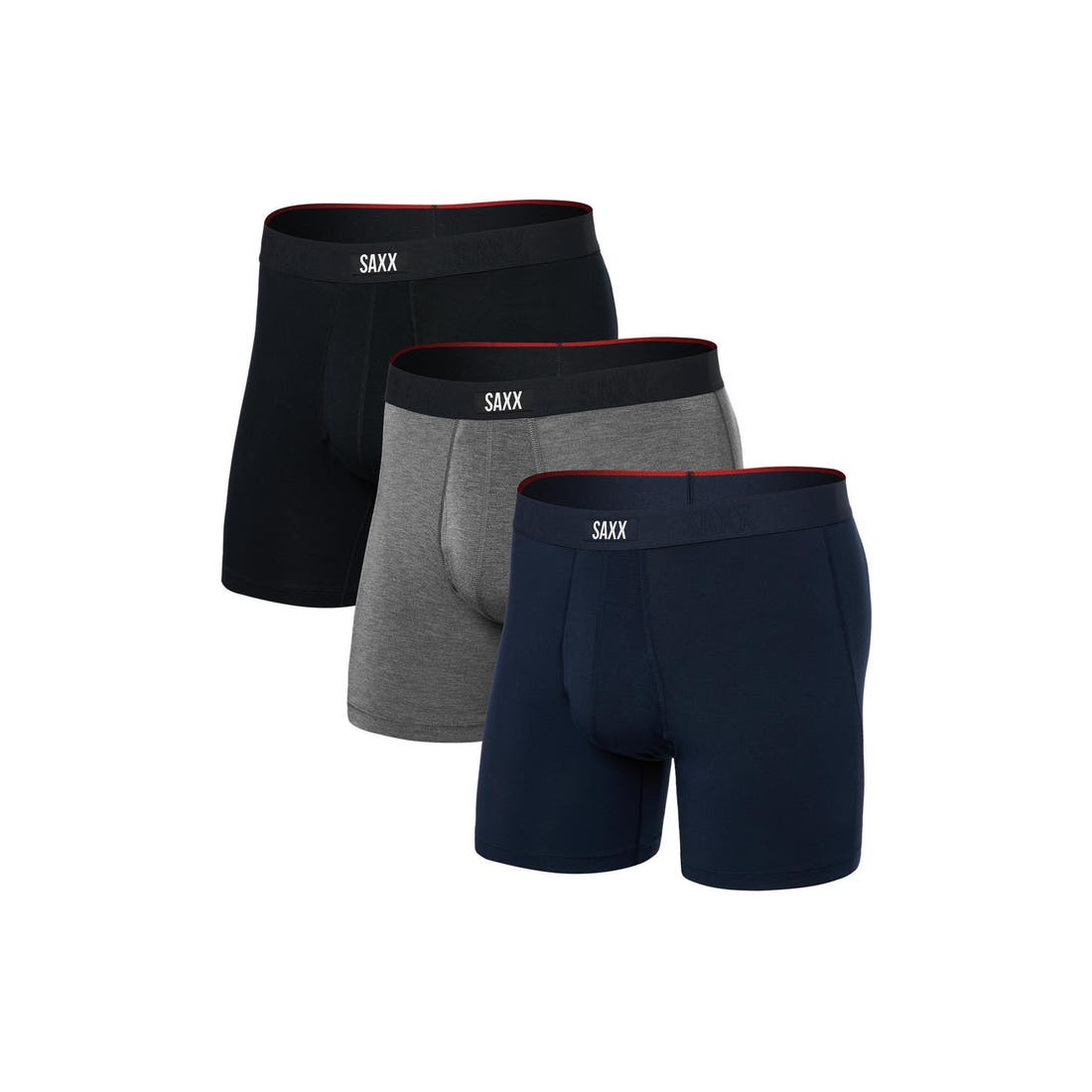 Saxx Assorted 3-Pack Vibe Xtra Super Soft Boxer Briefs