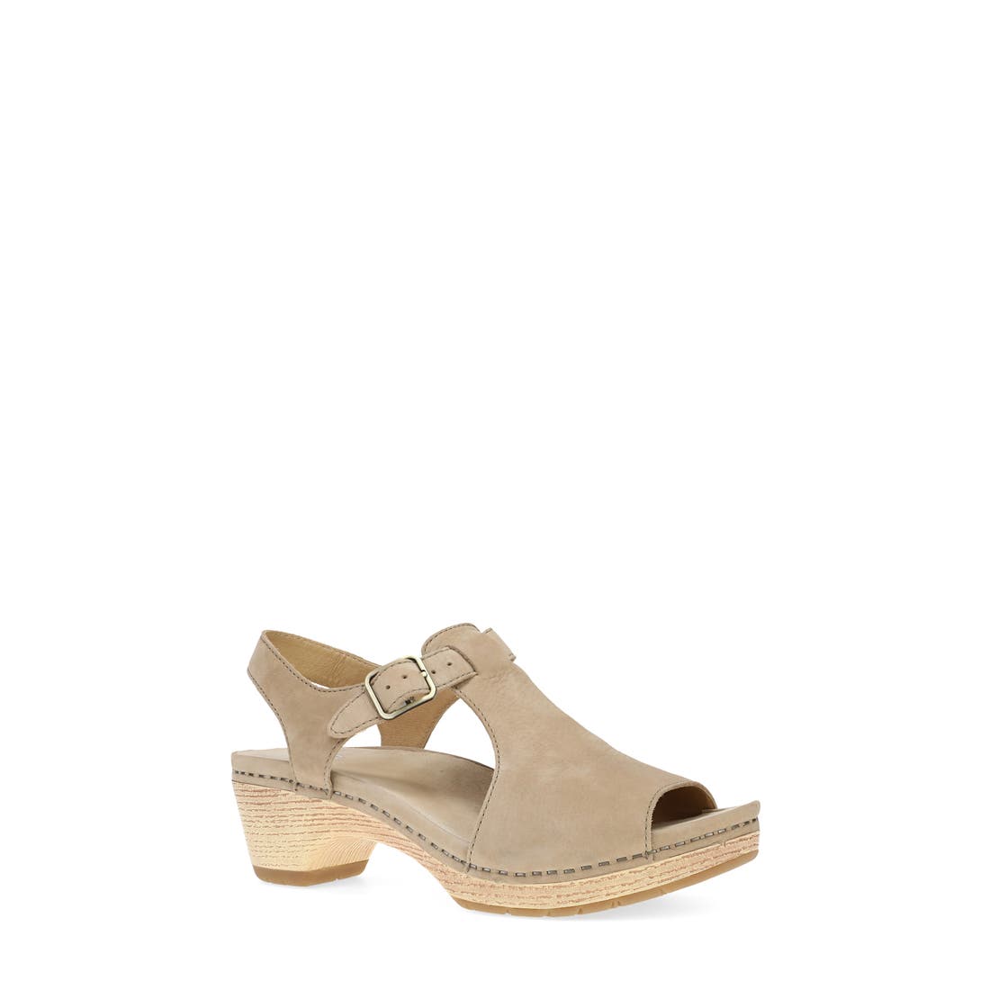 Dansko Laverne Ankle Strap Peep Toe Platform Sandal