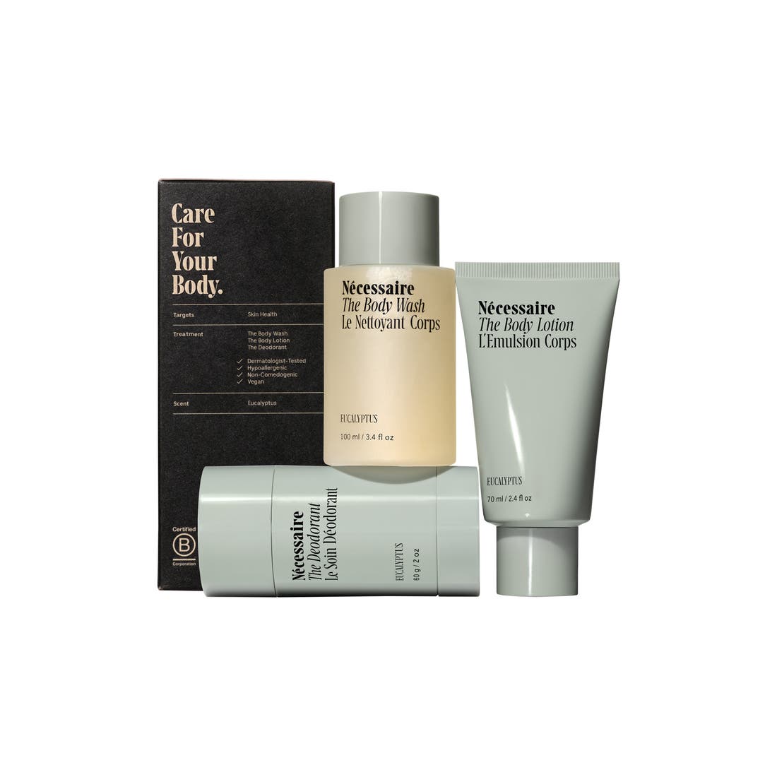 Nécessaire The Body Essentials Eucalyptus Kit
