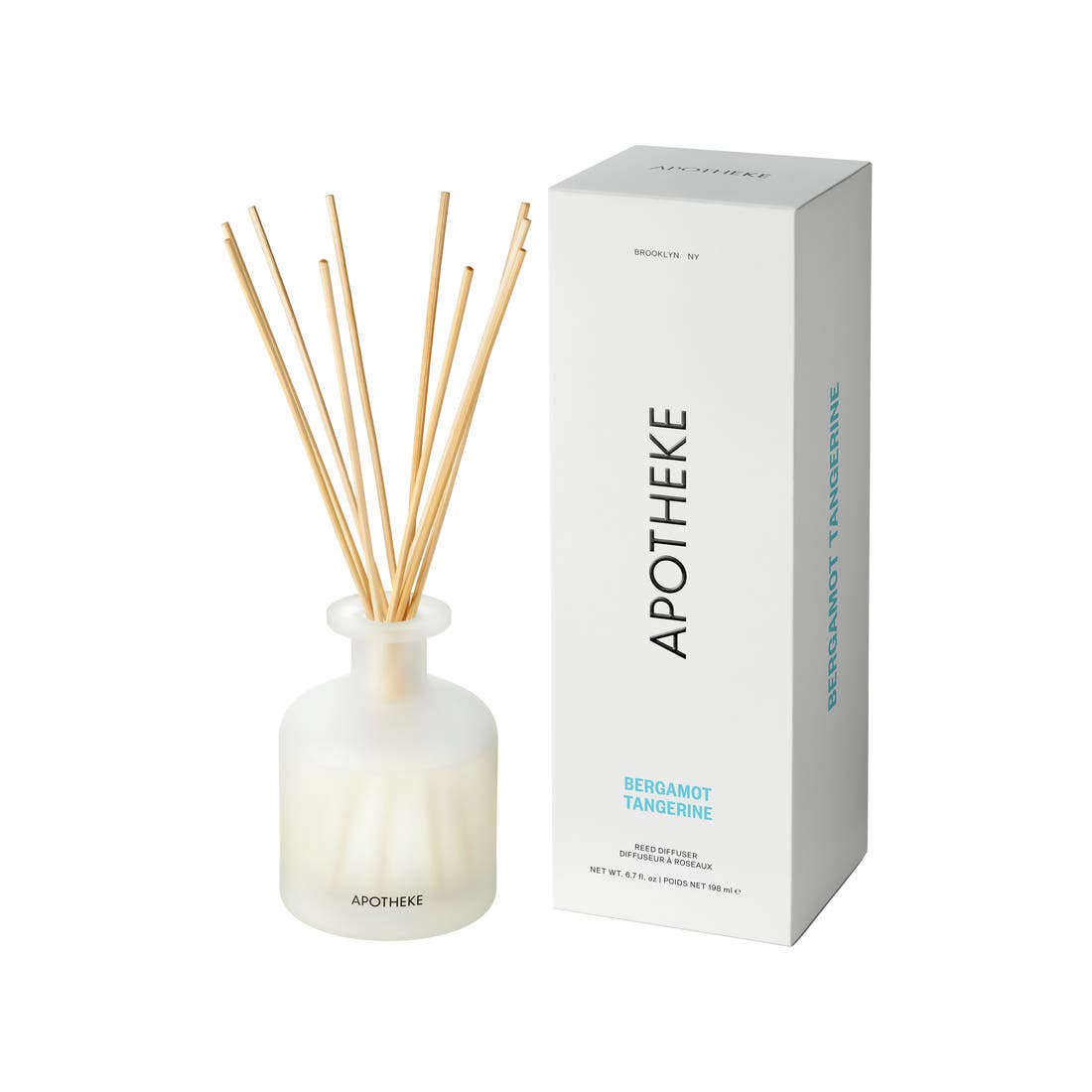 Apotheke Bergamot Tangerine Reed Diffuser