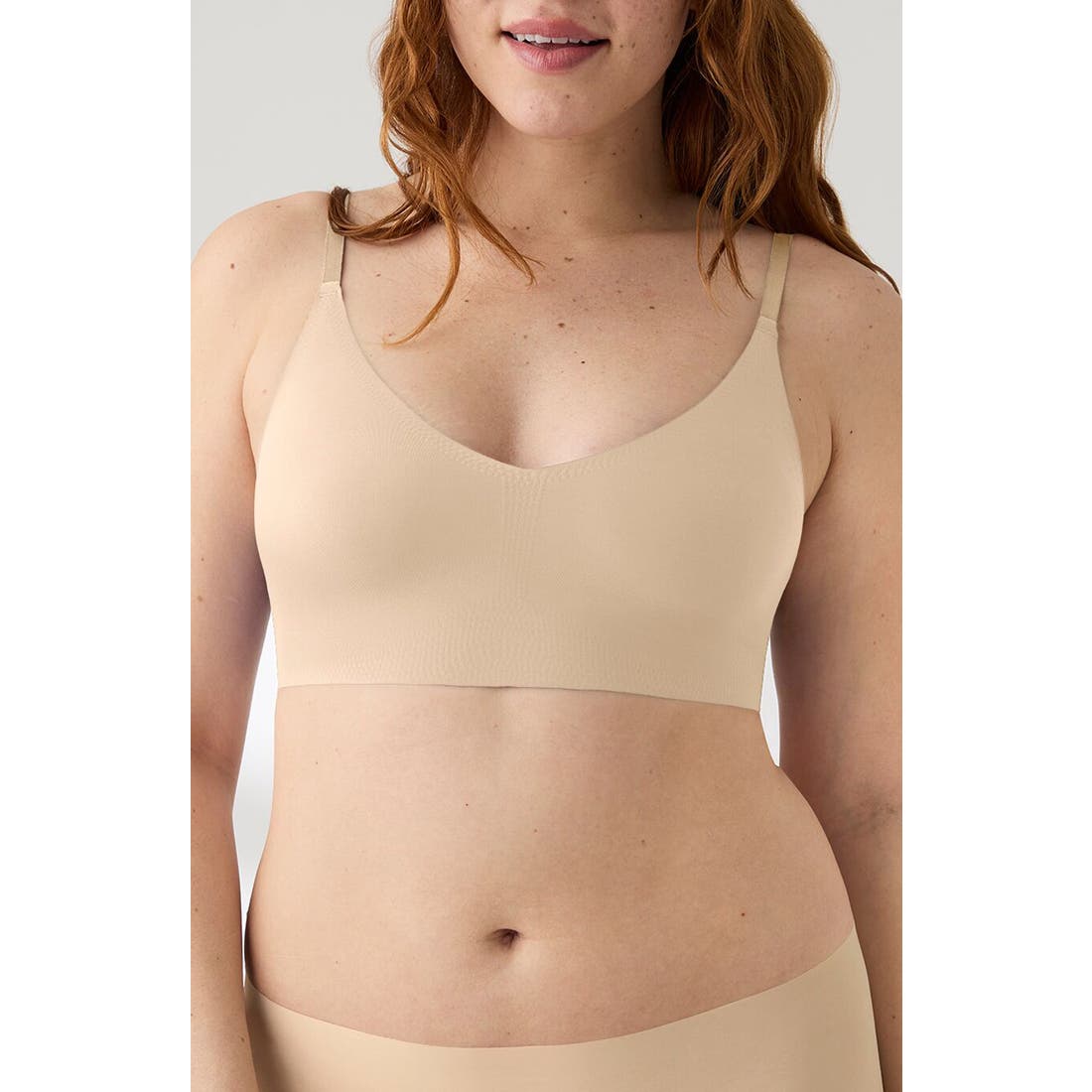 True & Co The True Body Triangle Convertible Strap Bralette