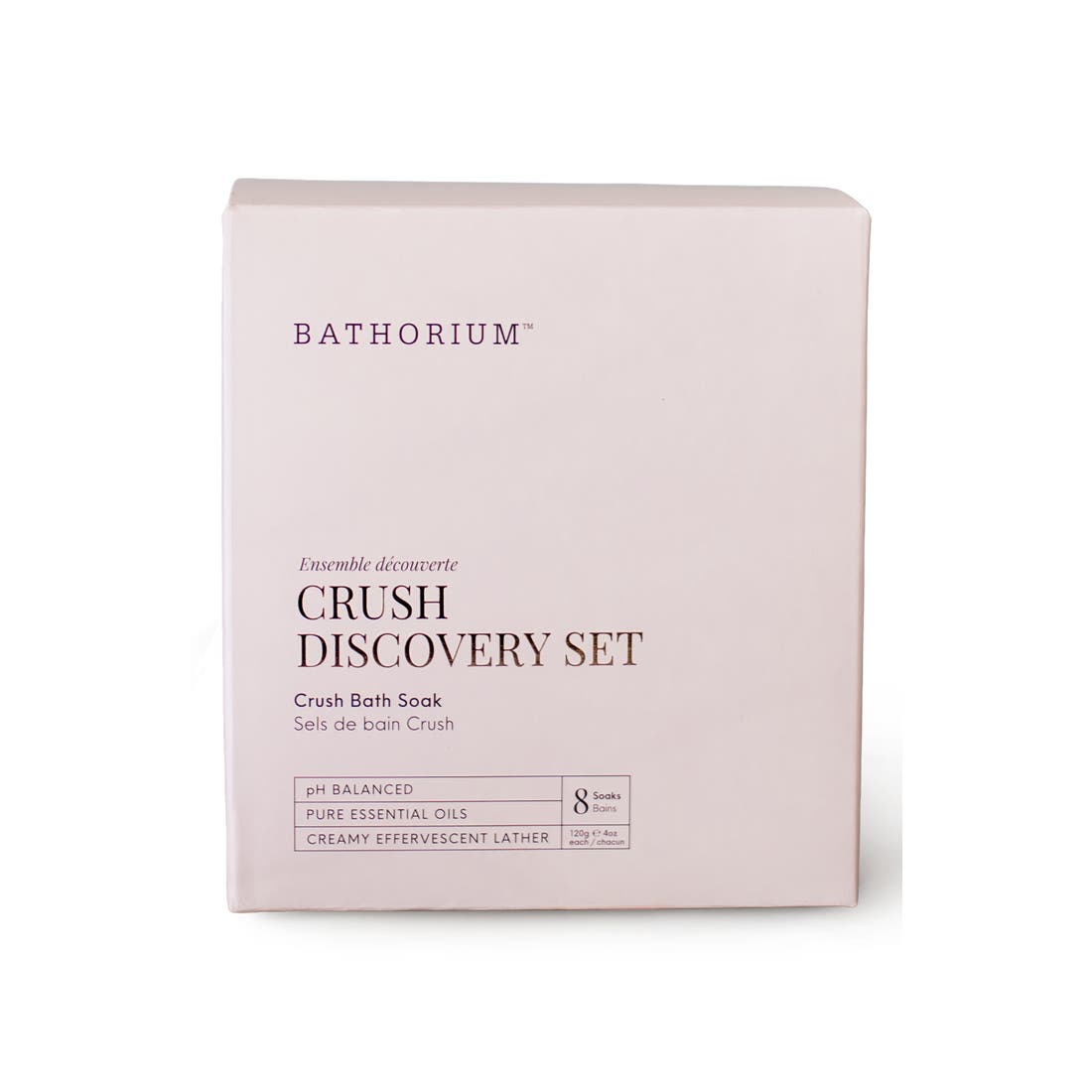 Bathorium Crush 8-Pack Discovery Bath Soak Set