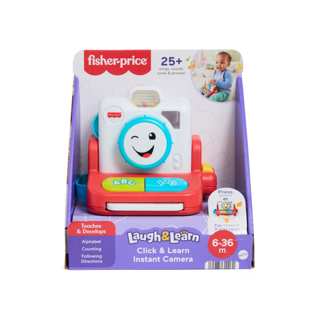Fisher Price Laugh & Learn™ Click & Learn Instant Camera