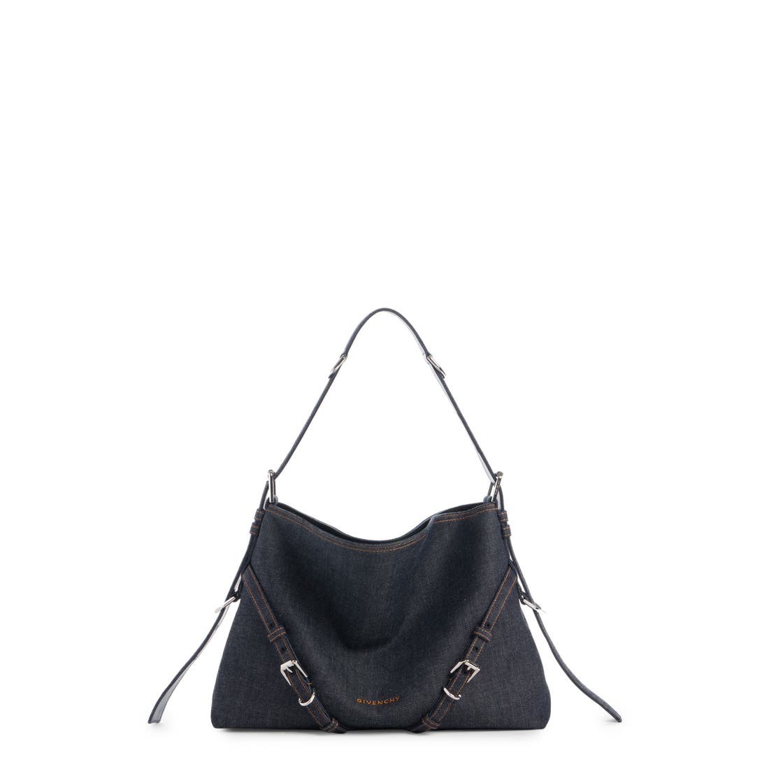 Givenchy Medium Voyou Denim Hobo Bag