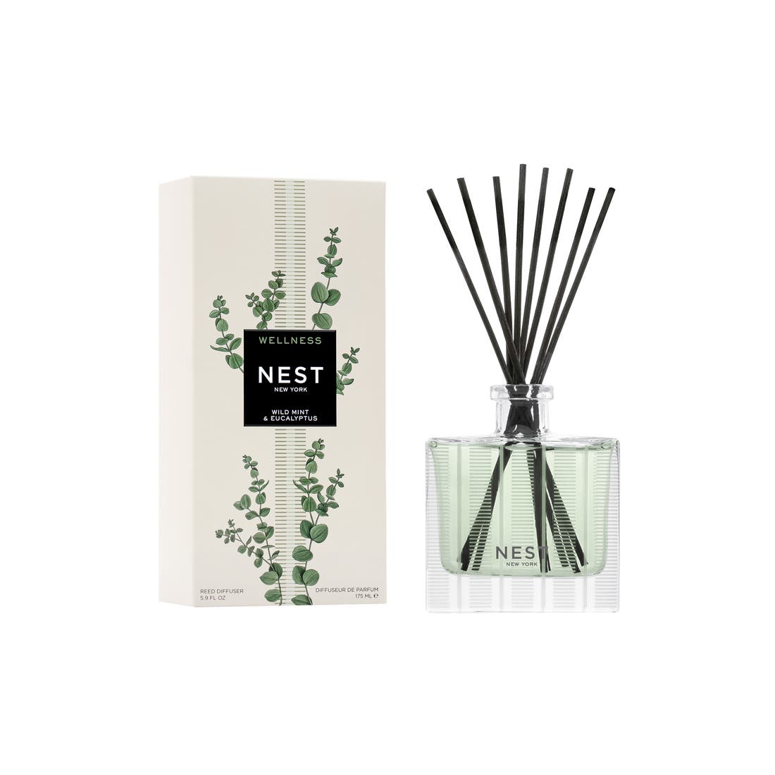 Nest New York Wild Mint & Eucalyptus Reed Diffuser