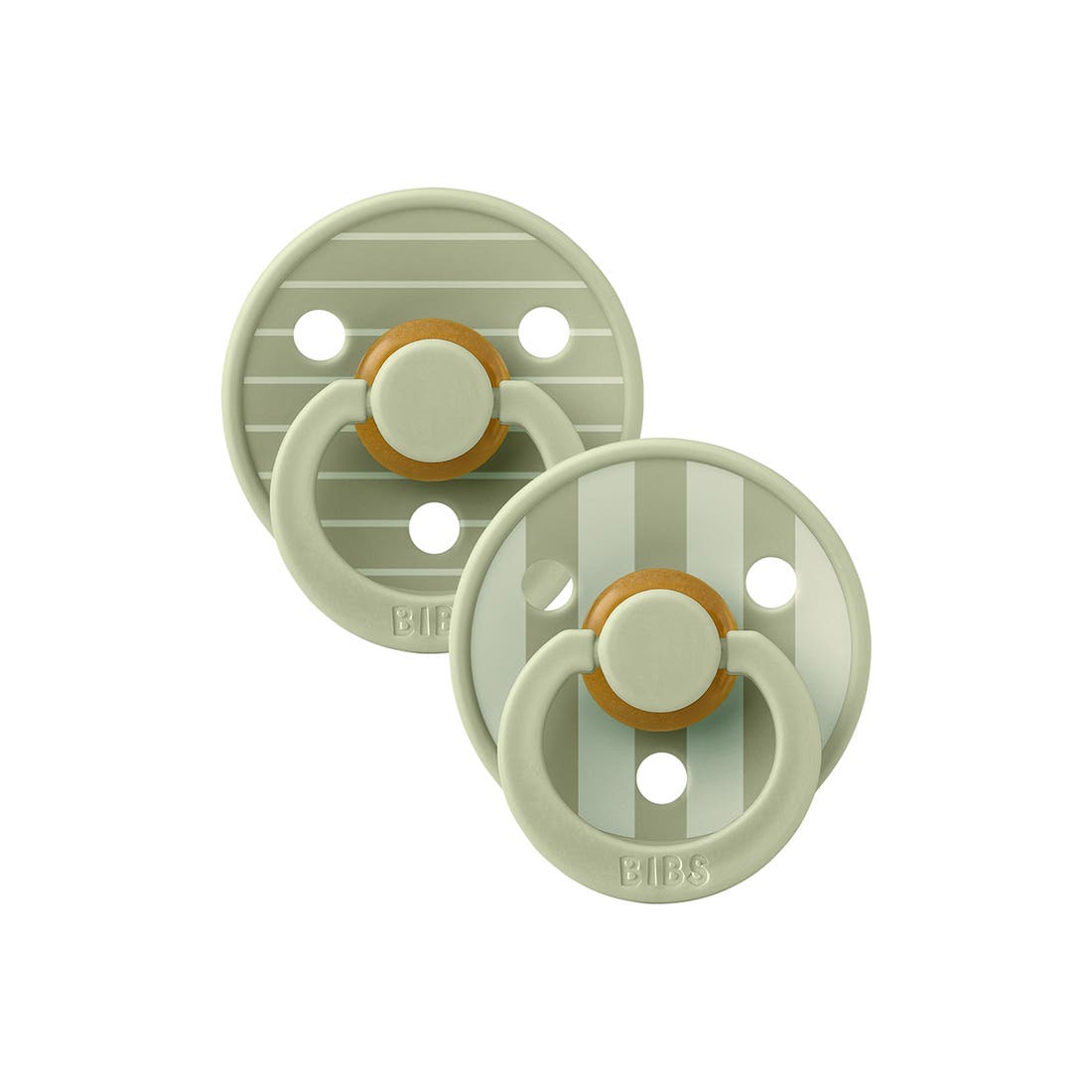 Bibs Studio Colour 2-Pack Pacifiers