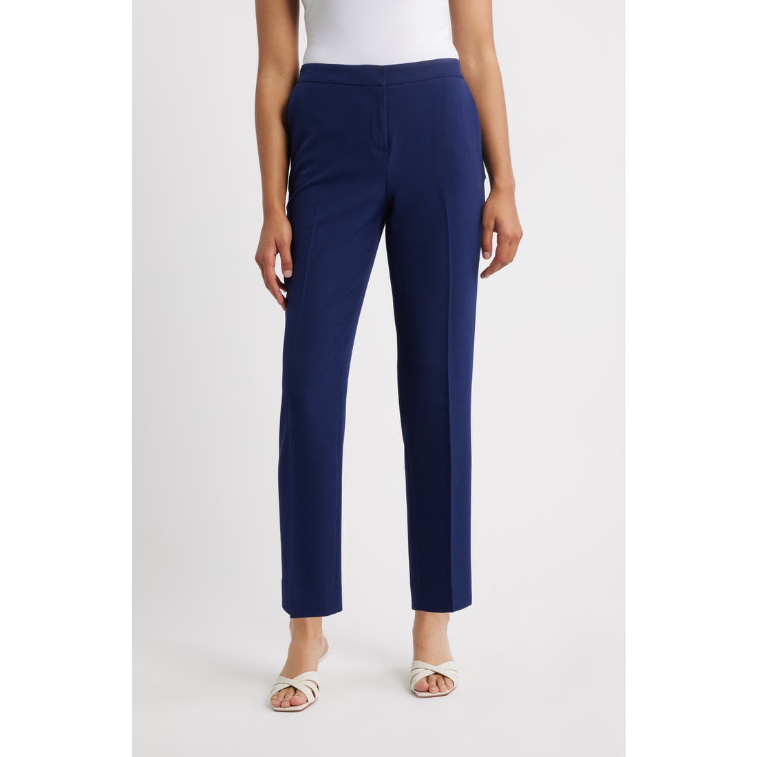 Kasper Straight Leg Pants