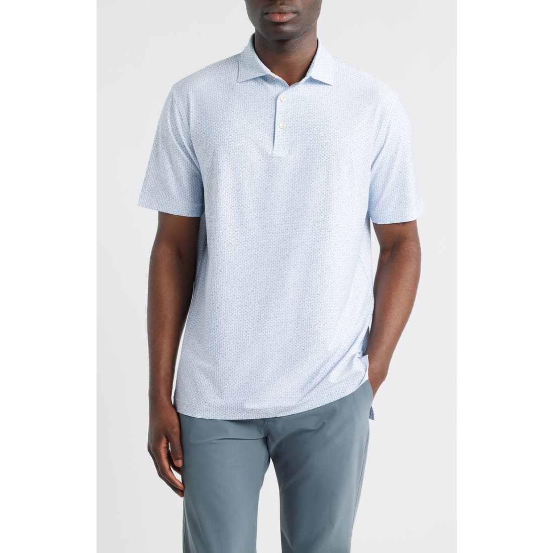 Peter Millar Paper Plane Performance Jersey Polo
