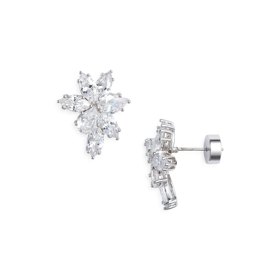 Nordstrom Cubic Zirconia Cluster Stud Earrings