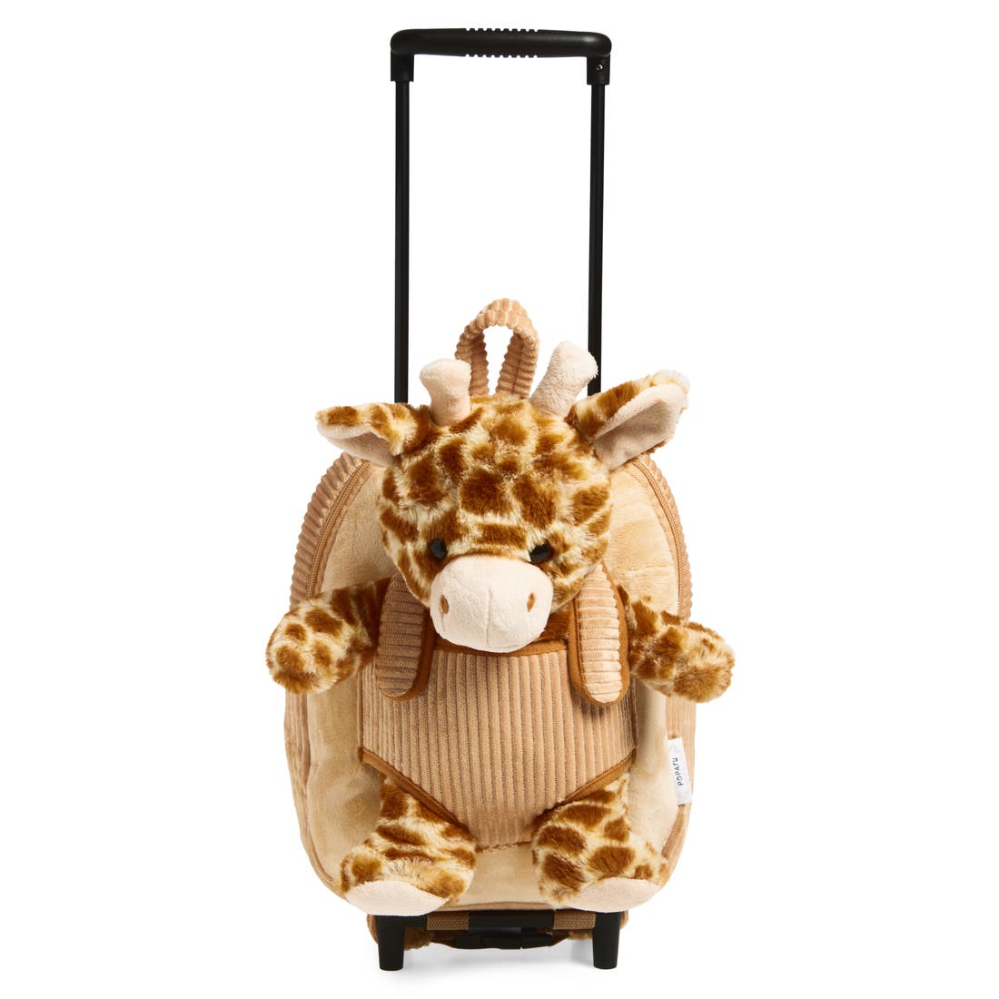 Popatu Kids' Giraffe Trolley Rolling Backpack
