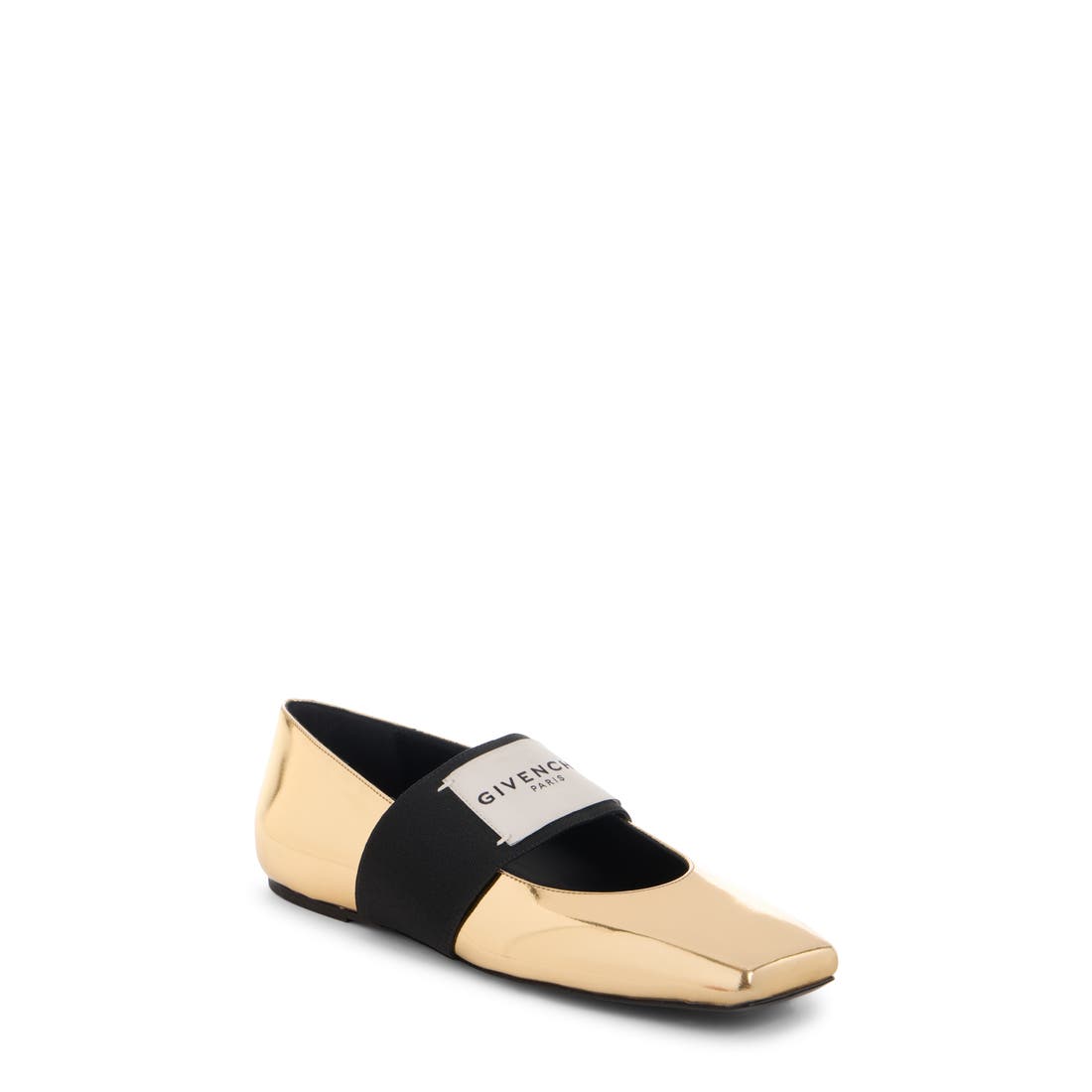 Givenchy Sliced Square Toe Mary Jane Flat