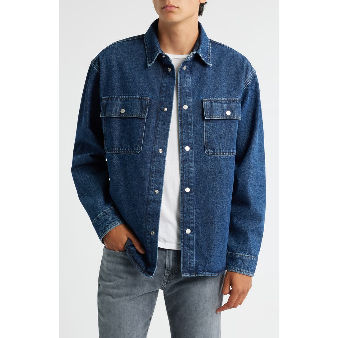 Nordstrom FRAME Denim Overshirt available now at St. Johns Town