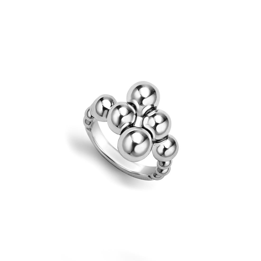 Lagos Caviar Bubbly Cross Over Ring