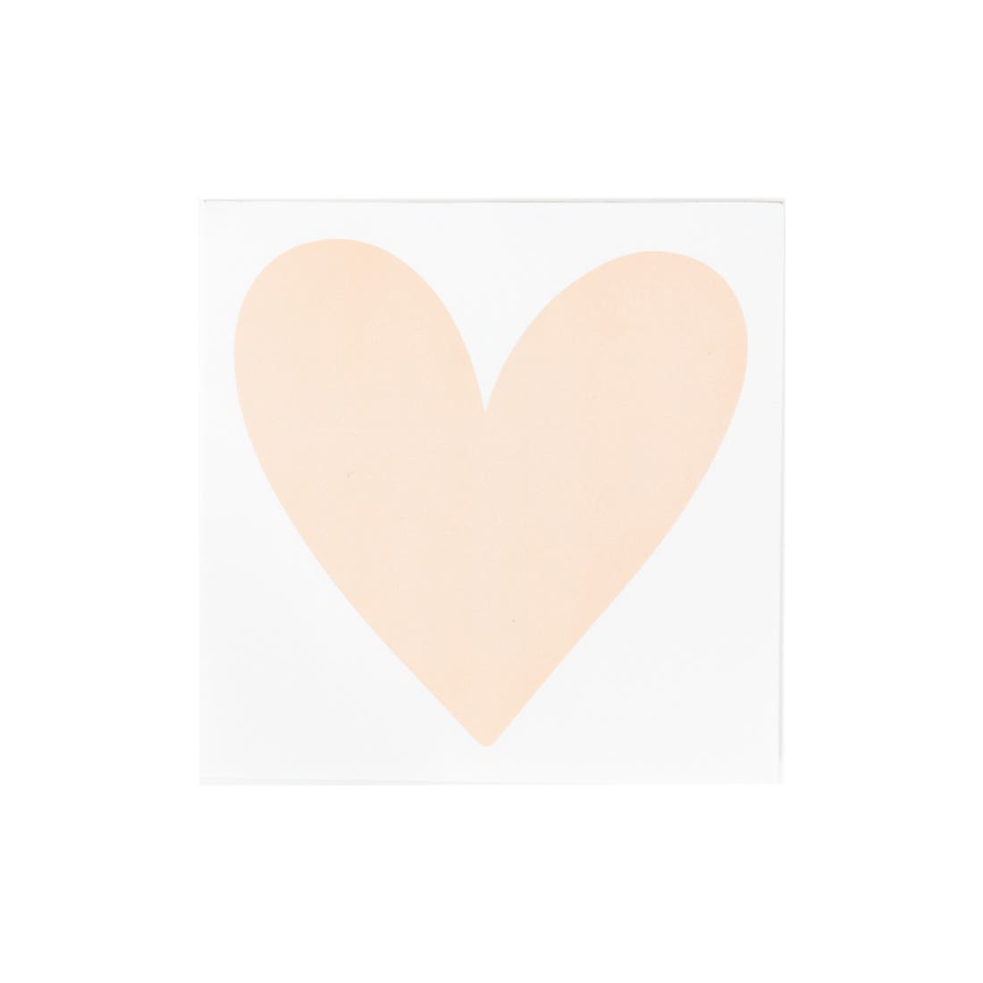 Sugar Paper Heart Desk Notepad