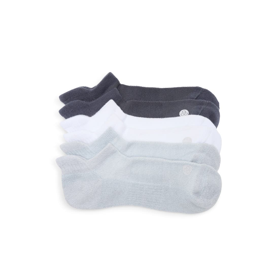 Zella 3-Pack Tab Ankle Socks