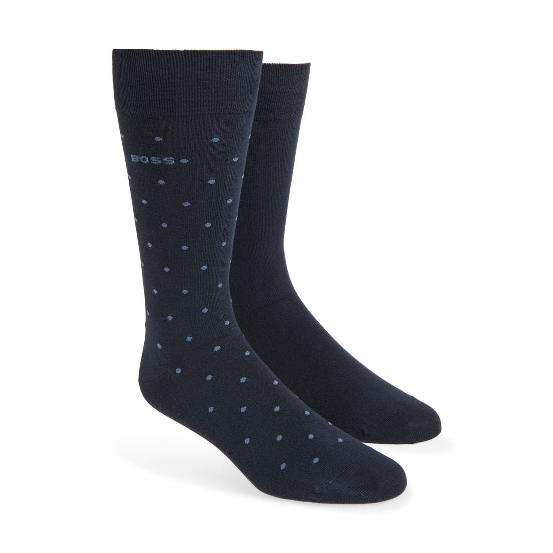 Boss Assorted 2-Pack Dot & Solid Dress Socks