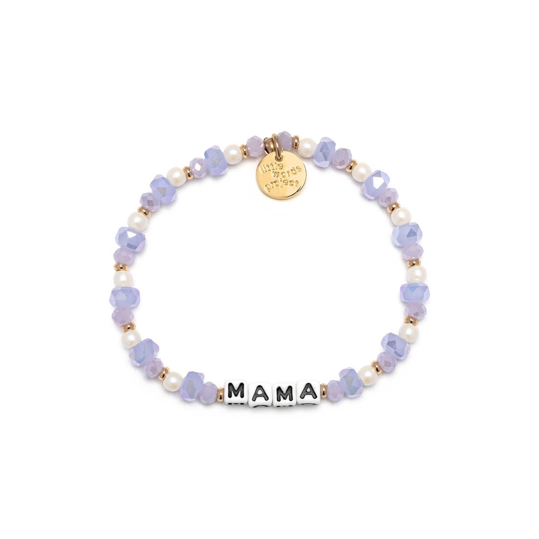 Little Words Project Mama Beaded Stretch Bracelet