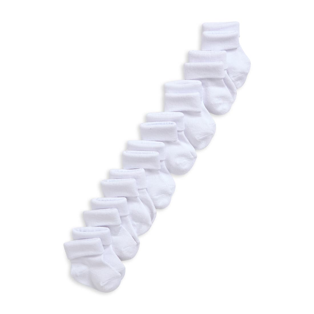 Capelli New York Assorted 8-Pack Crew Socks