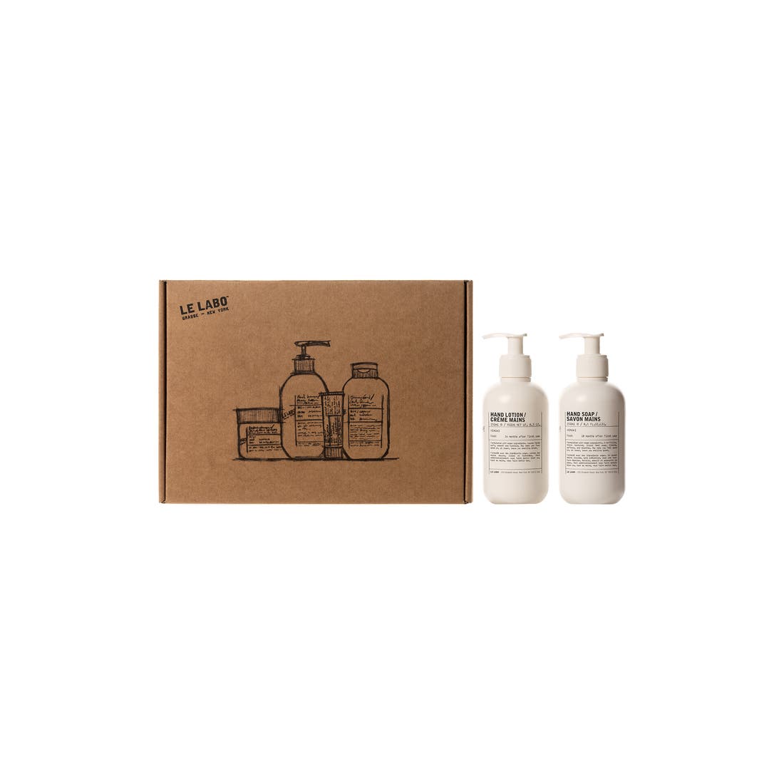 Le Labo Hinoki Hand Lotion & Hand Soap Set