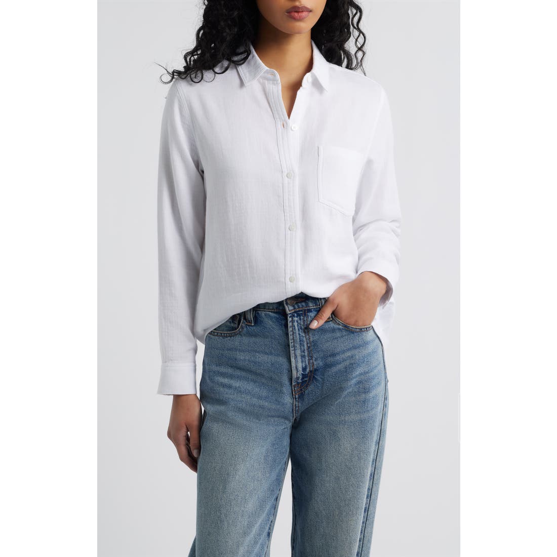 Rails Freeman Cotton Button-Up Shirt