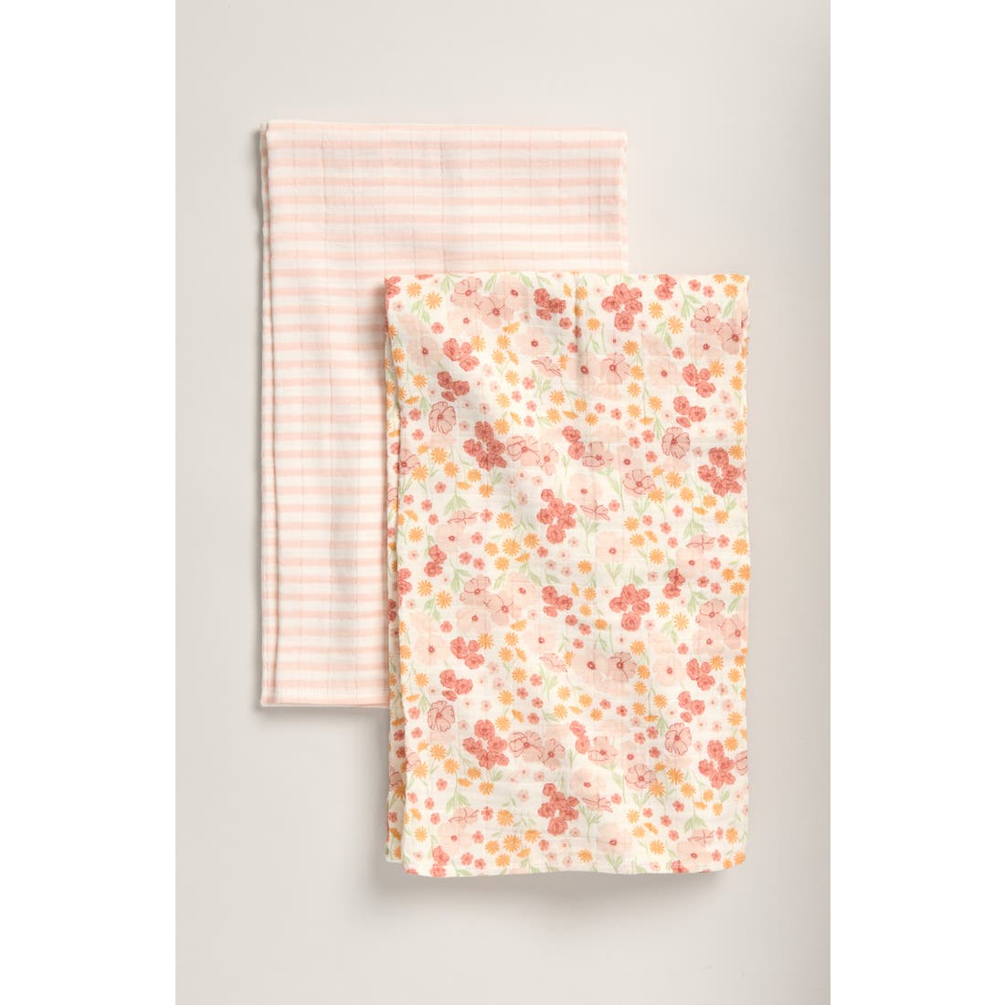 Nordstrom 2-Pack Assorted Muslin Swaddles