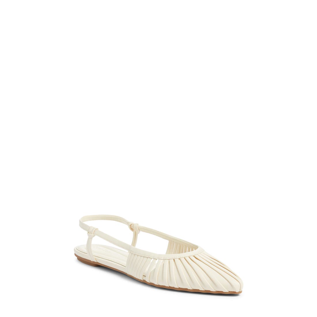 Open Edit Kaira Woven Slingback Flat