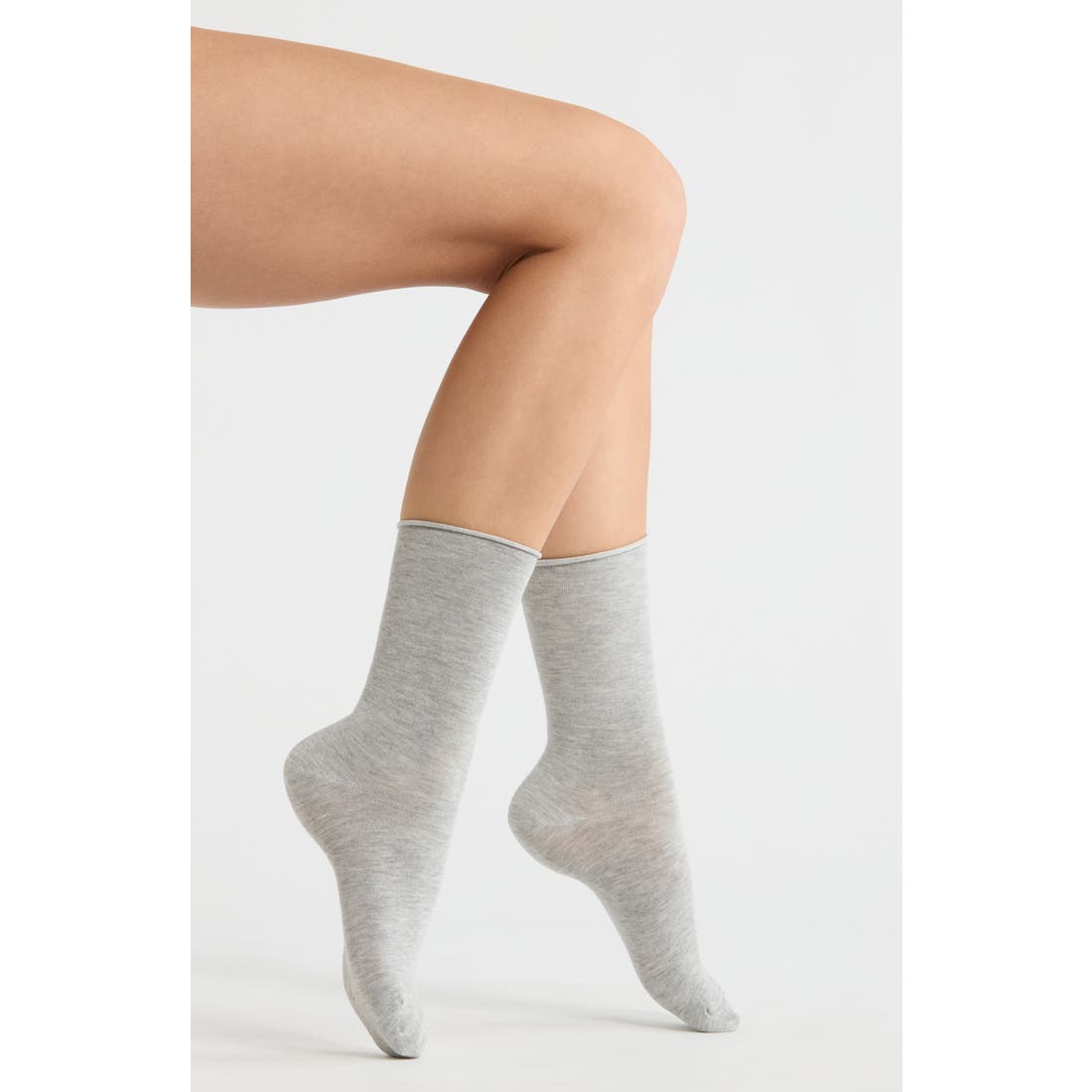 Nordstrom Everyday Rolltop Crew Socks