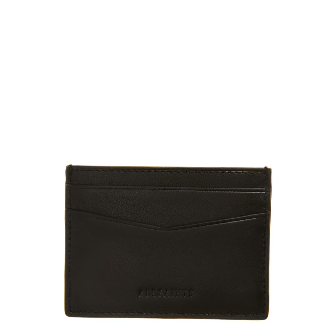 Allsaints Delph Leather Card Case