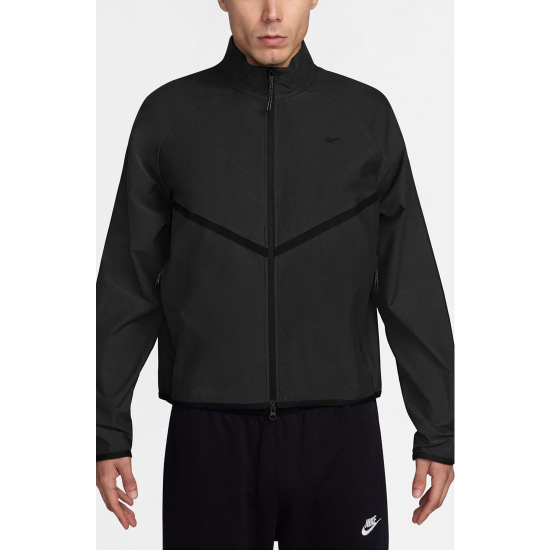 Nike Shori Tech Track Jacket in Black/black