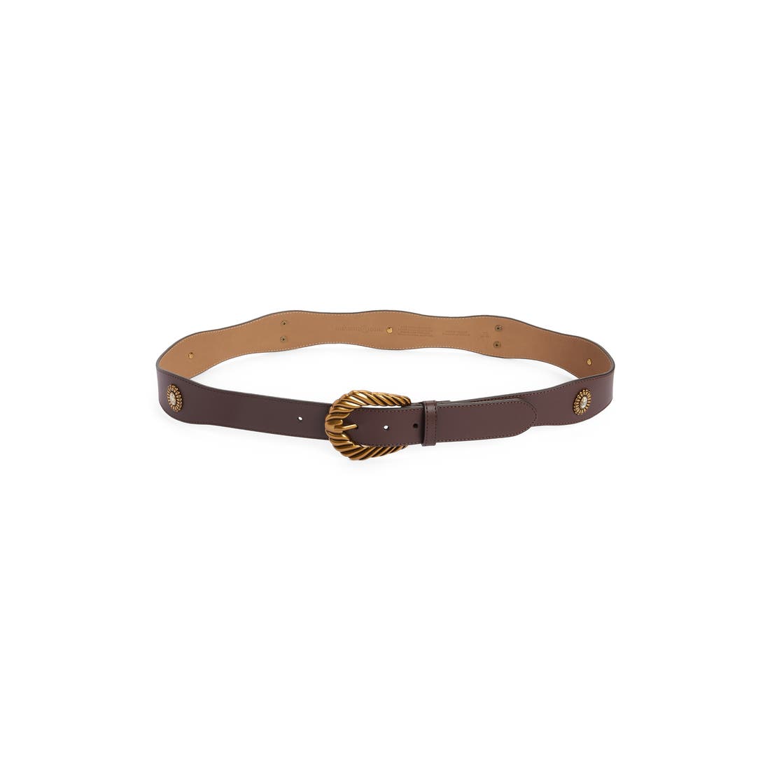 Treasure & Bond Aria Concho Leather Belt