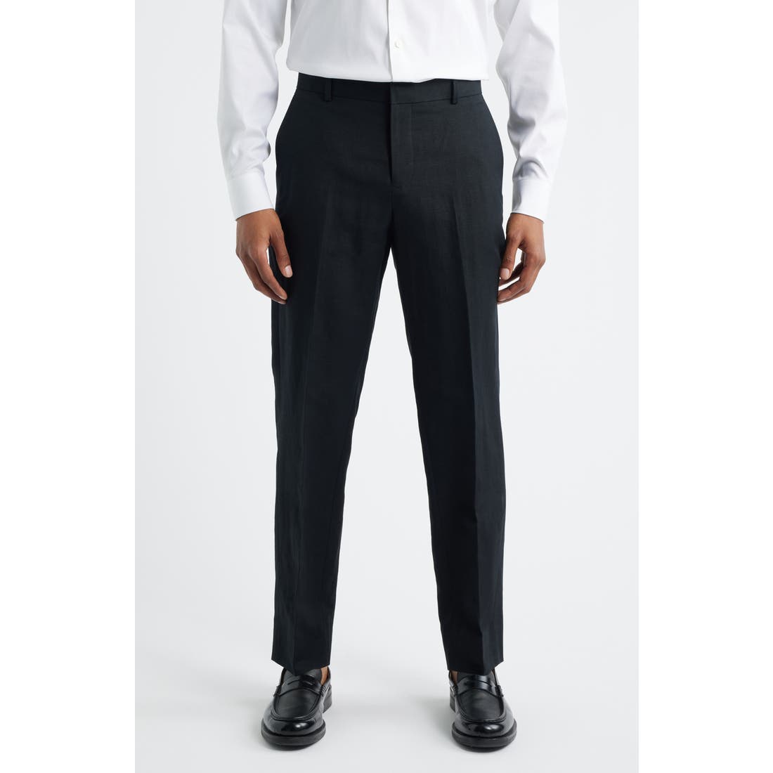 Open Edit Linen Blend Pants