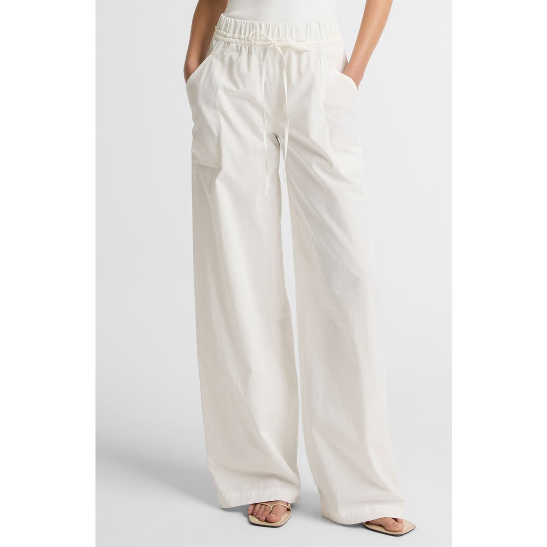 Vince Cotton Drawstring Pants