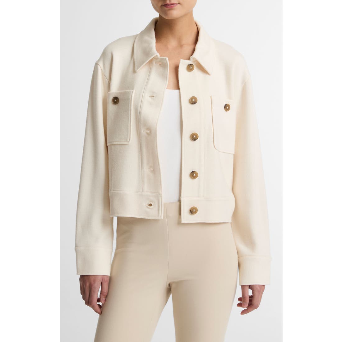Vince Ponte Knit Jacket