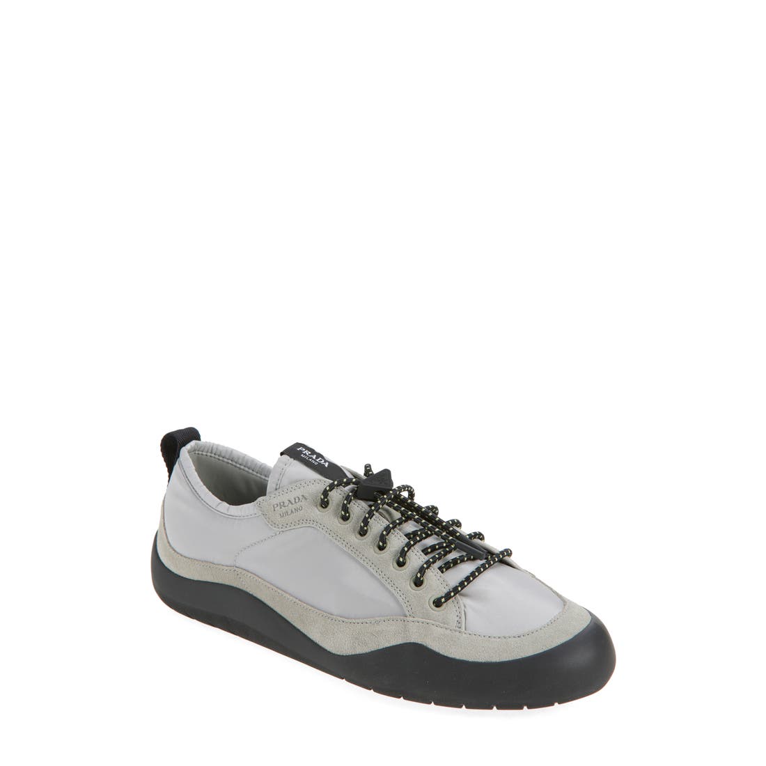 Prada Spitroc Mixed Media Low Top Sneaker