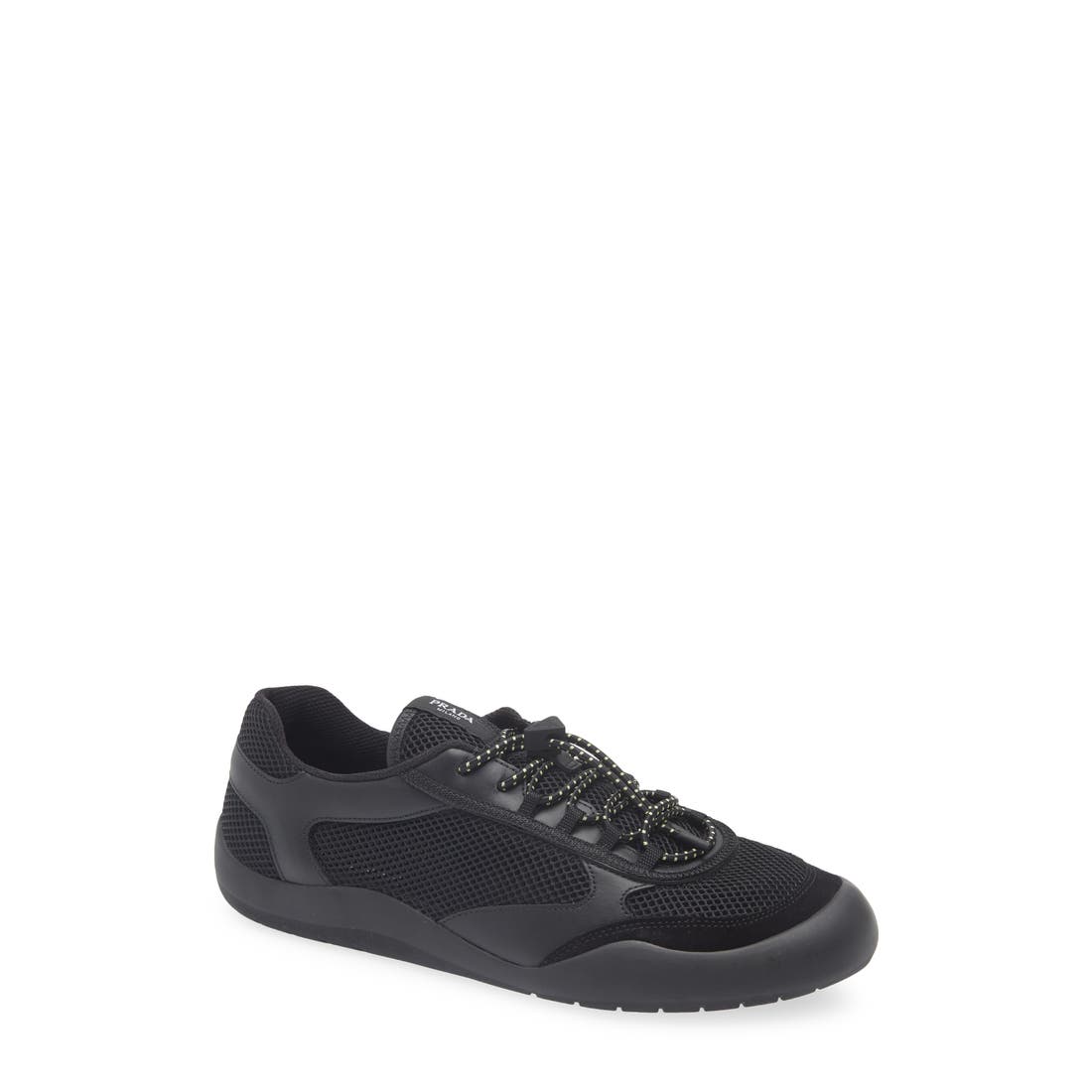 Prada Speedrock Mixed Media Sneaker