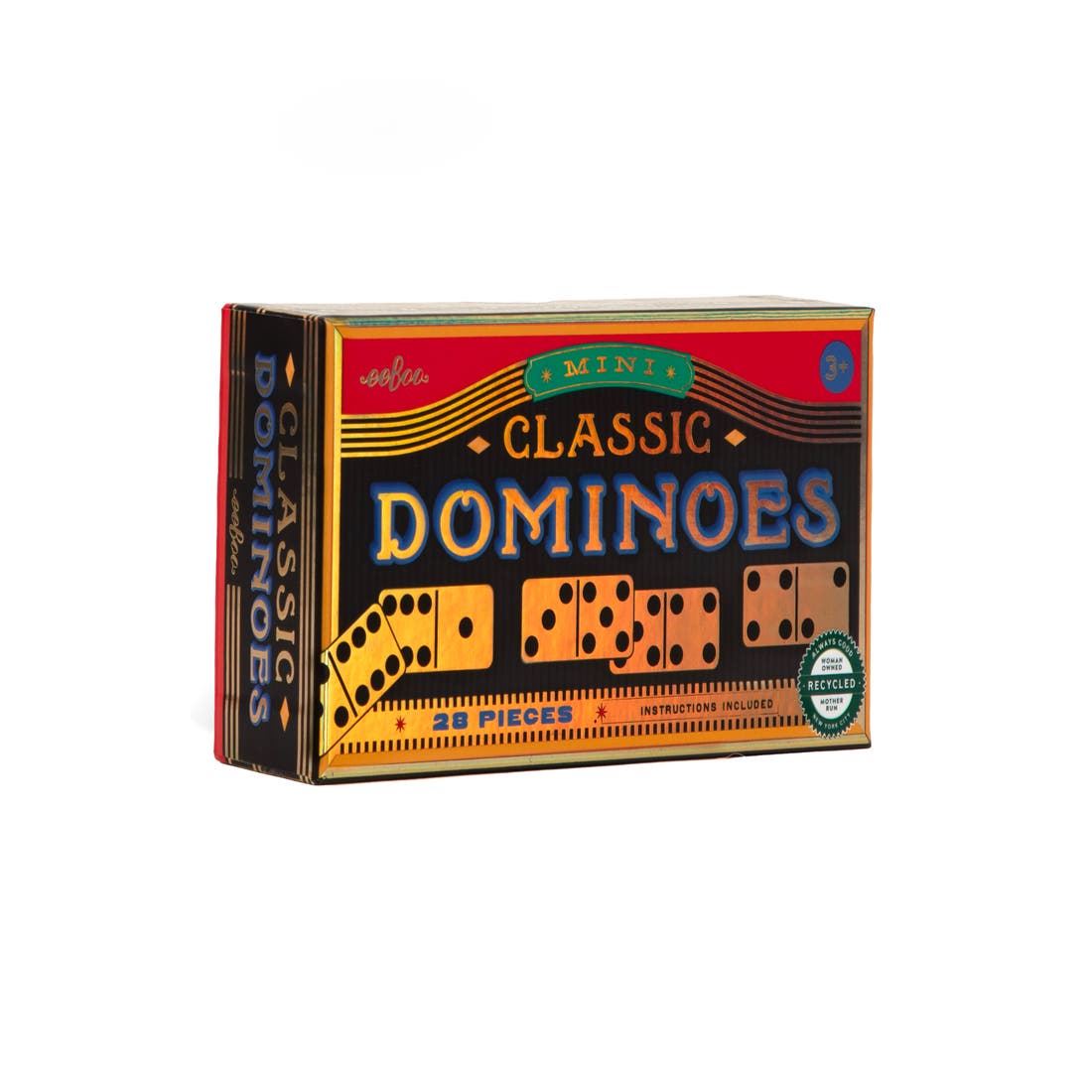 Eeboo Mini Classic Dominoes