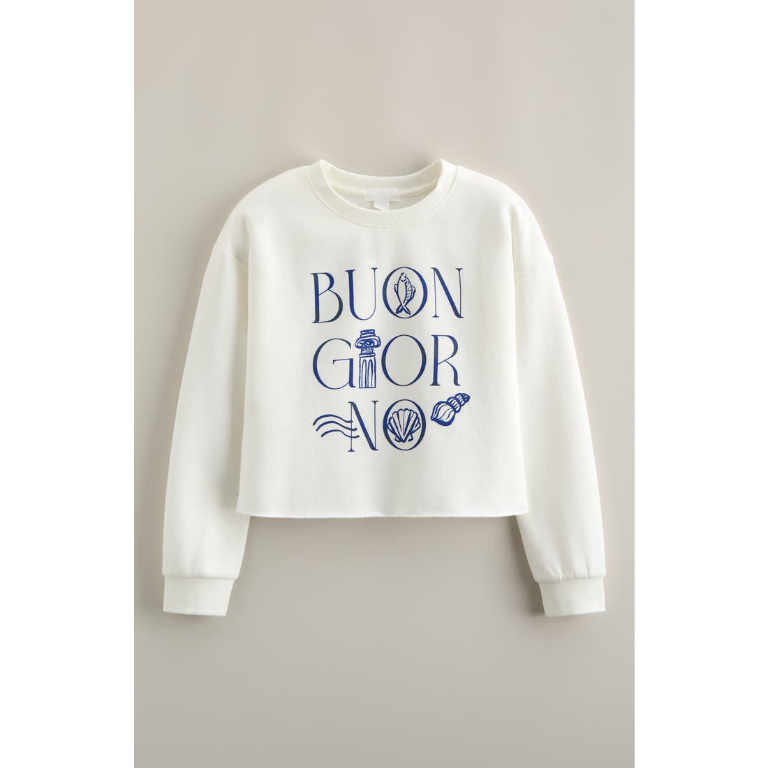 Nordstrom Kids' Graphic Fleece Pullover