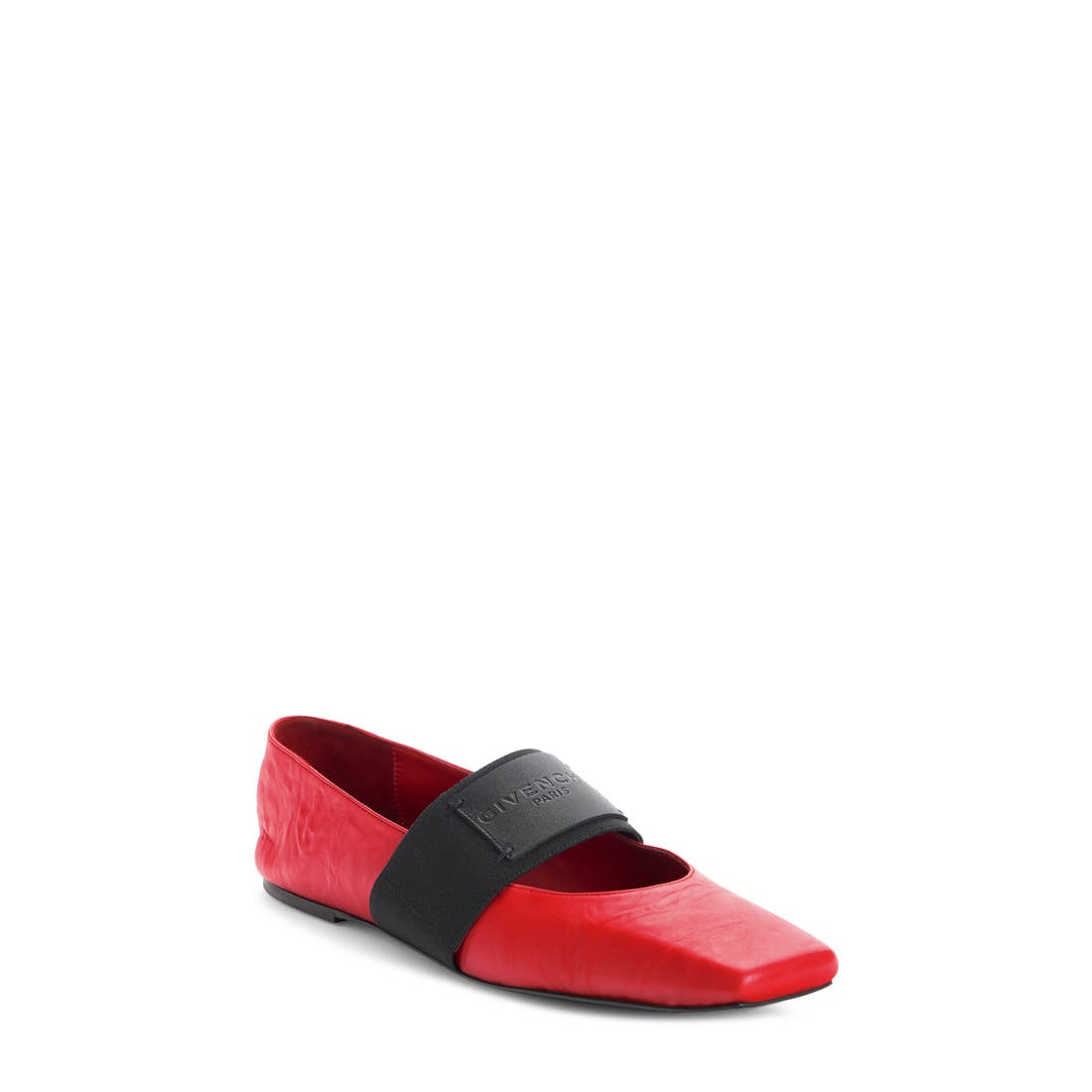 Givenchy Sliced Square Toe Mary Jane Flat